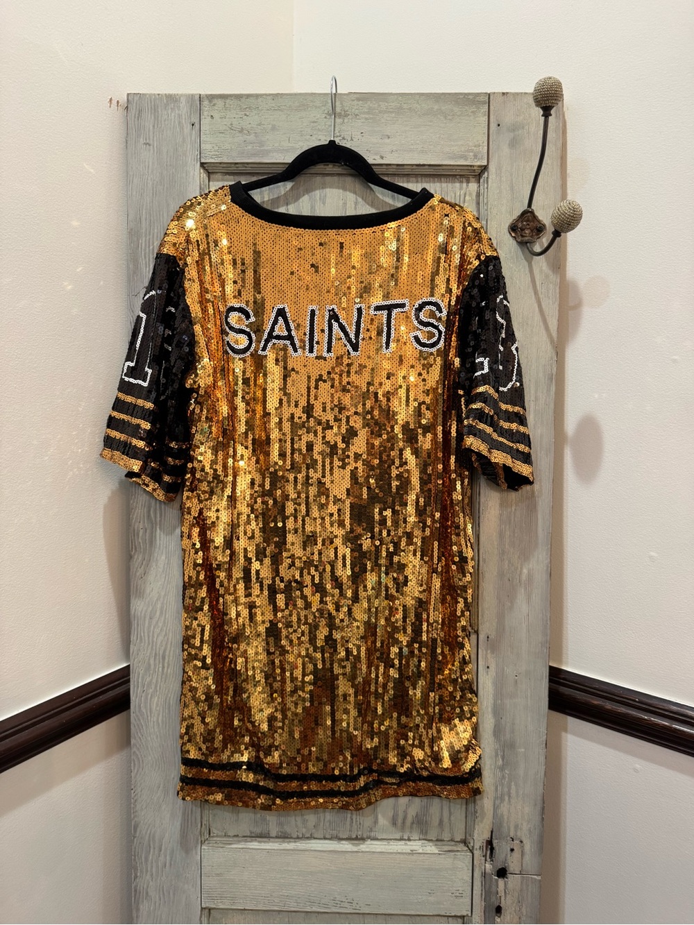 New Orleans Saints sequin dress OS small-large #13